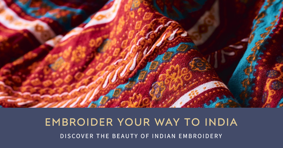 The Art of Indian Embroidery; A Story Woven in Threads